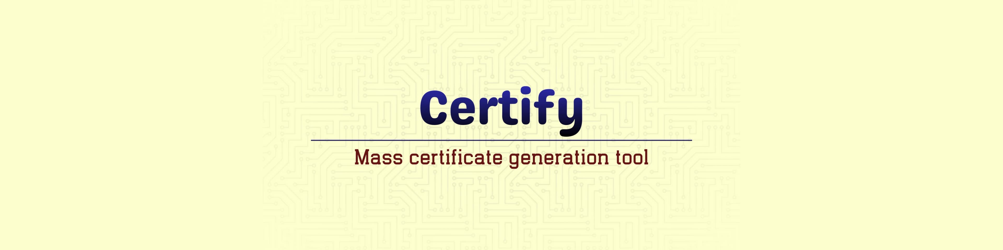 Certify